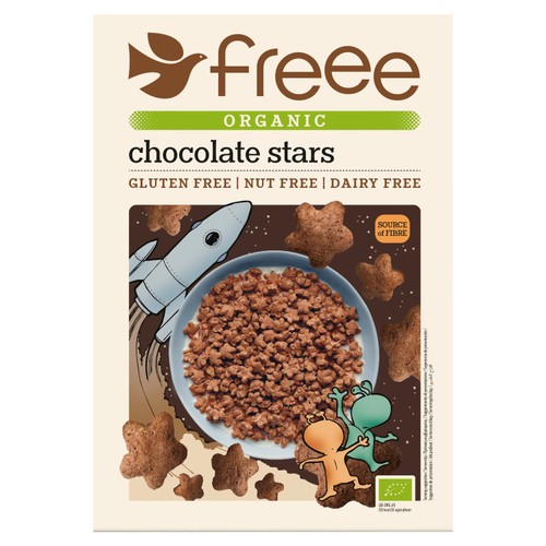 FREEE Gluten Free Organic Chocolate Stars 300g