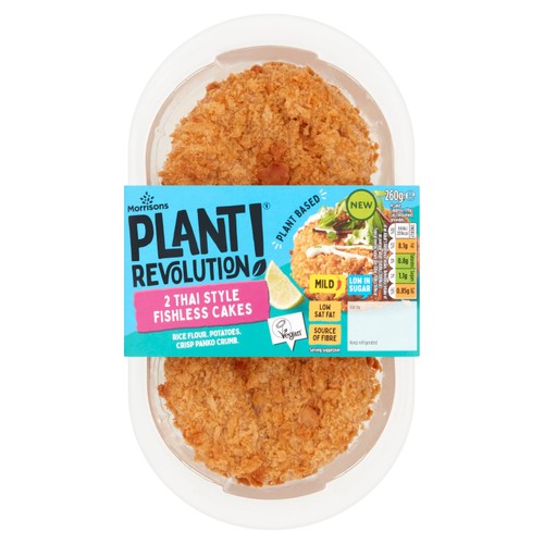 Morrisons Plant Revolution Thai Style Fishcakes