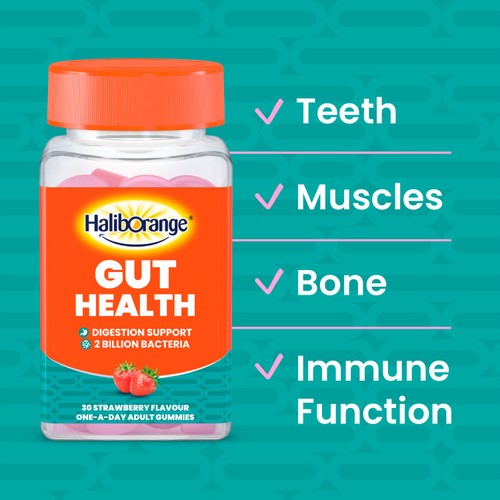 Haliborange Adult Gut Health Strawberry thumbnail 2