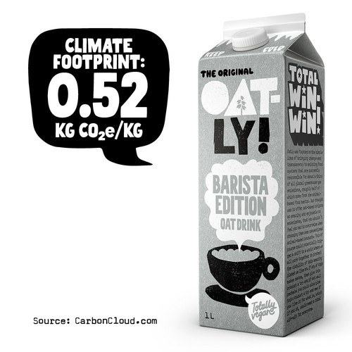 Oatly Oat Drink Barista Edition Chilled 1L