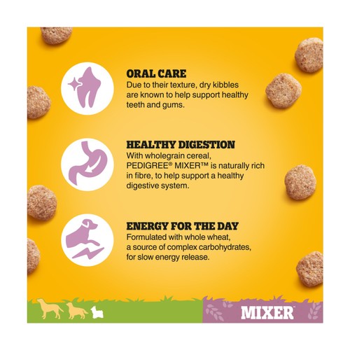 Pedigree Dry Mixer Adult Small Dog Food 2kg thumbnail 6