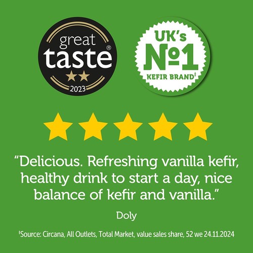 Biotiful Gut Health Kefir Drink Vanilla 1L thumbnail 3