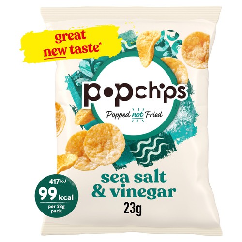 Popchips Seasalt & Vinegar 
