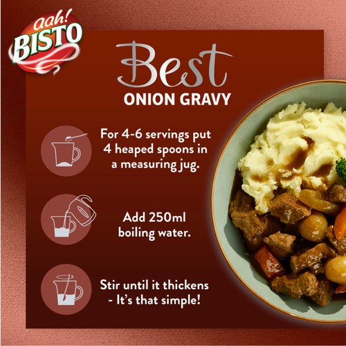 Bisto Best Onion Gravy Granules thumbnail 4