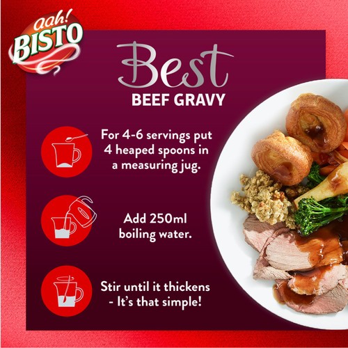 Bisto Best Beef Gravy Granules thumbnail 3