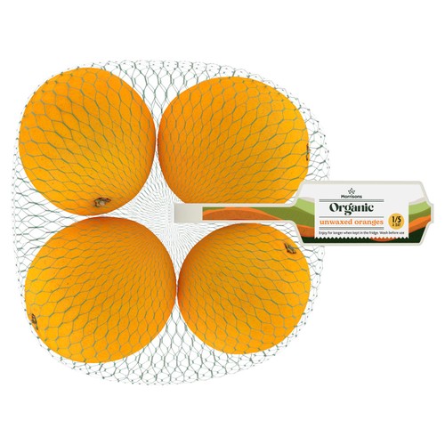 Morrisons Organic Oranges 4 Pack