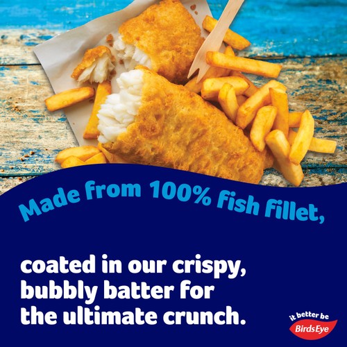 Birds Eye 2 Jumbo Battered Fish Fillets thumbnail 2