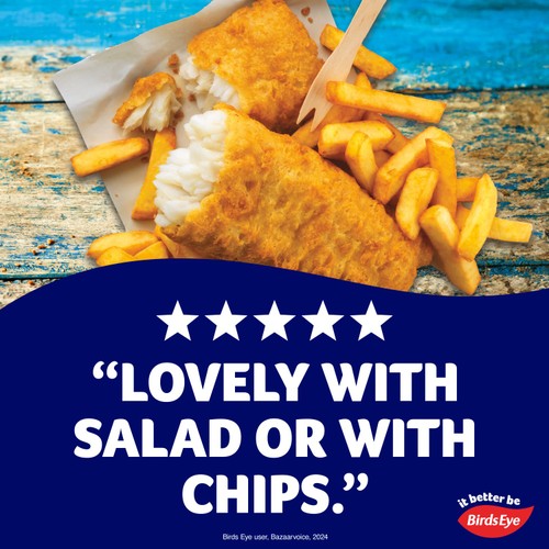 Birds Eye 2 Jumbo Battered Fish Fillets thumbnail 3