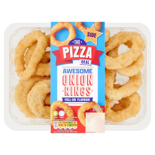 Morrisons The Pizza Deal Onion Rings 250g