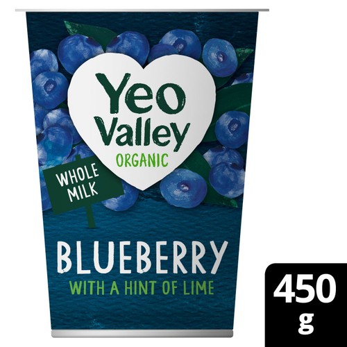 Yeo Valley Organic Blueberry With A Hint Of Lime