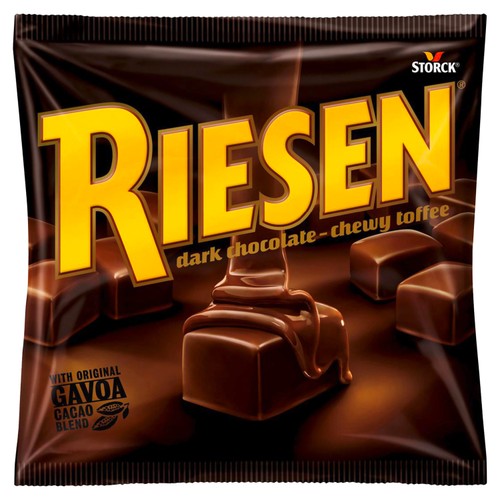 Riesen Dark Chocolate Chewy Toffee 135g