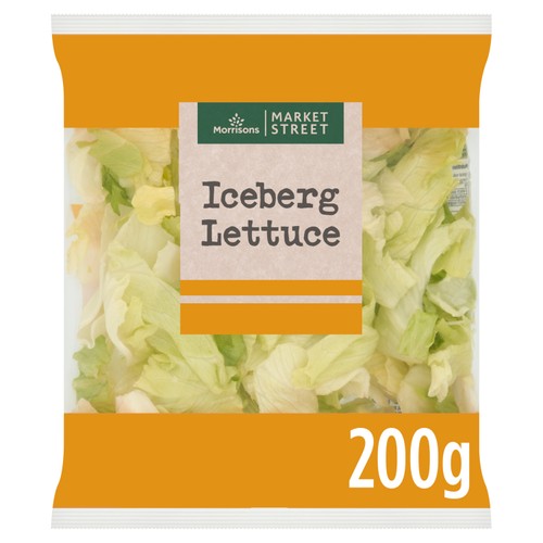 Morrisons Chopped Iceberg Lettuce 200g