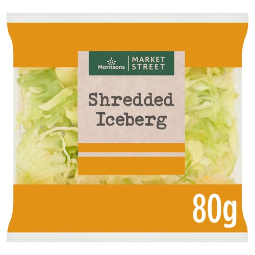 Morrisons Shredded Iceberg Lettuce 80g