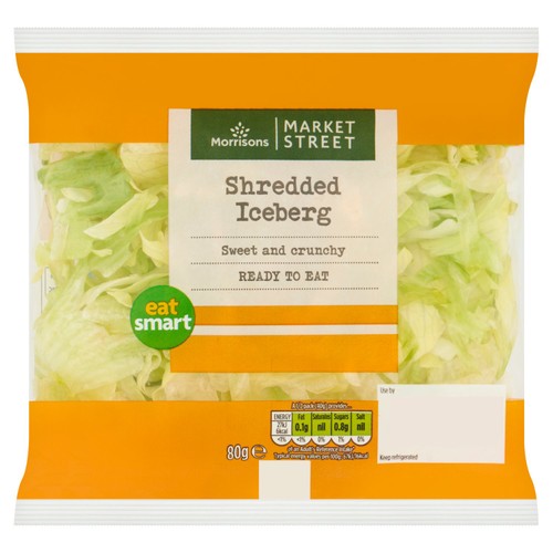Morrisons Shredded Iceberg Lettuce 80g thumbnail 2
