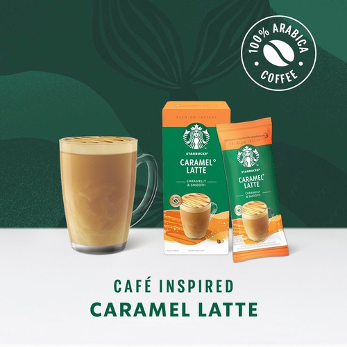 Starbucks Premium Instant Caramel Latte thumbnail 6
