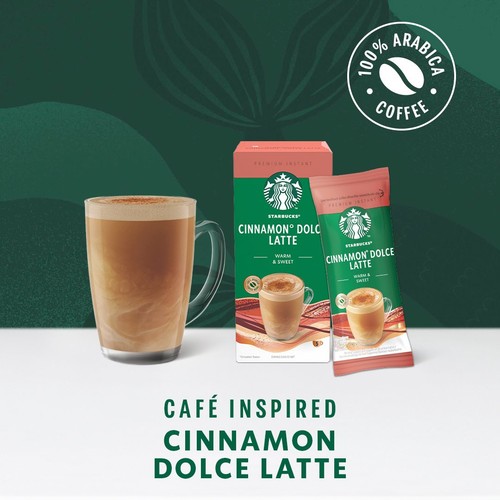 Starbucks Premium Instant Cinnamon Dolce Latte thumbnail 4