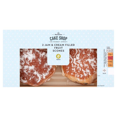 Market Street Jam & Cream Filled Fruited Scones