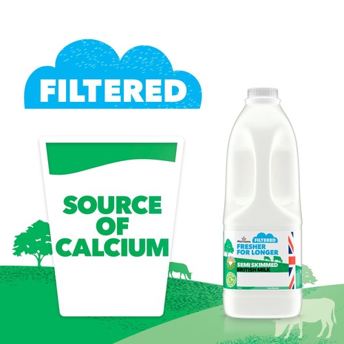 Morrisons Filtered Milk Semi Skimmed thumbnail 4