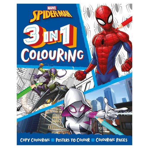Marvel Spiderman Colouring