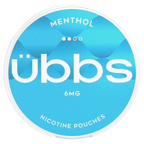 Ubbs Menthol Nicotine Pouches 6mg