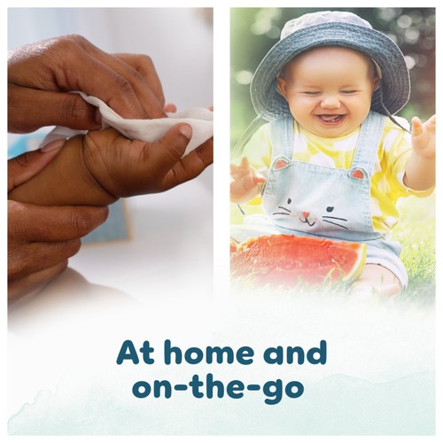 Pampers Harmonie Aqua Baby Wipes Plastic Free thumbnail 5