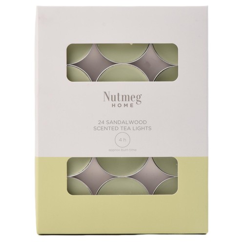 Nutmeg Home Tealights Sandalwood