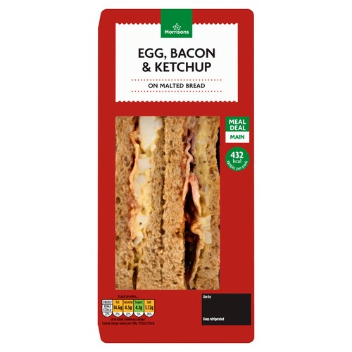 Morrisons Egg Mayo & Bacon Sandwich thumbnail 2