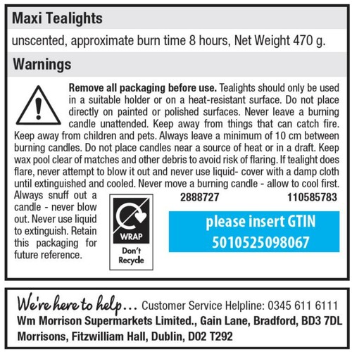 Nutmeg Maxi Tealights thumbnail 2