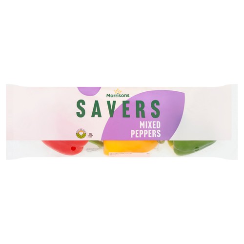 Morrisons Savers Mixed Peppers 3 Pack (Colours May Vary)