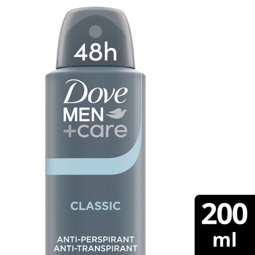 Dove Men + Care Antiperspirant Deodorant Classic Aerosol 200ml