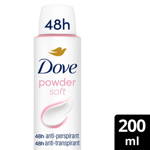 Dove Women Antiperspirant Deodorant Powder Aerosol 200ml