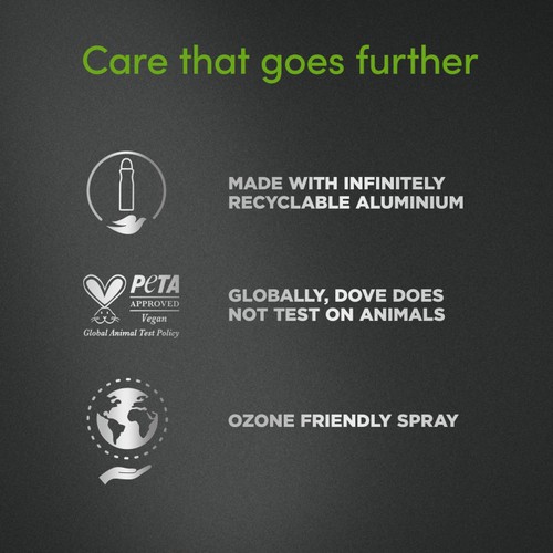 Dove Men + Care Antiperspirant Deodorant Fresh Aerosol 200ml thumbnail 4