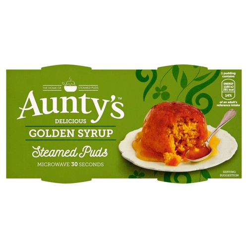Aunty's Delicious Golden Syrup Steamed Puddings