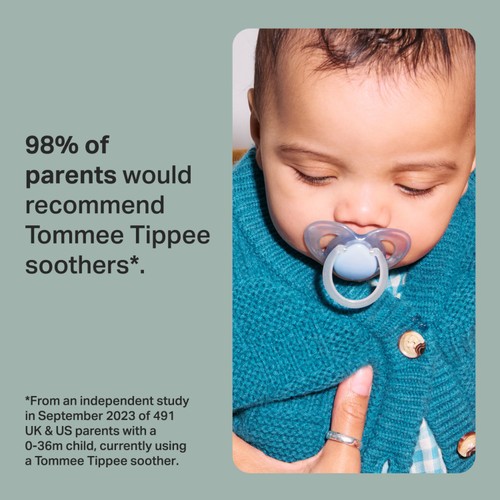 Tommee Tippee Night Time Orthodontic Soothers thumbnail 4
