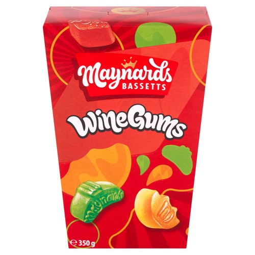 Maynards Bassetts Wine Gums Sweets Carton 350g thumbnail 2