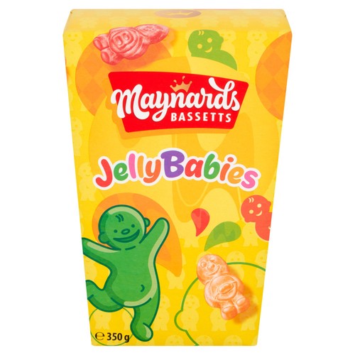 Maynards Bassetts Jelly Babies Sweets Carton 350g thumbnail 2