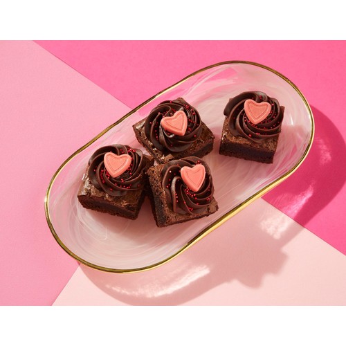 Market Street Heart Brownies