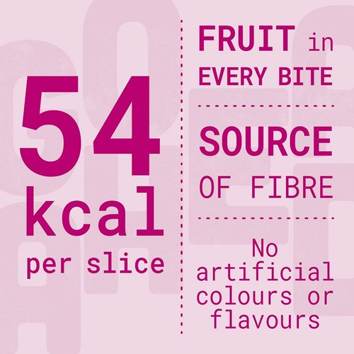 Go Ahead Raspberry Crispy Fruit Slices Snack Bars 4 Pack Multipack  thumbnail 4