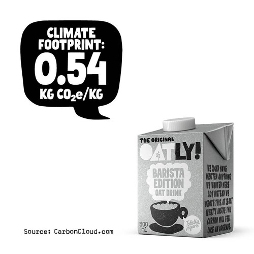 Oatly Oat Drink Barista Edition Chilled 500ml thumbnail 2