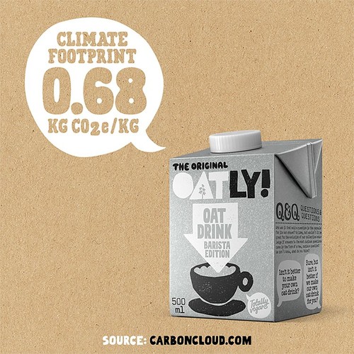 Oatly Oat Drink Barista Edition Chilled 500ml thumbnail 4