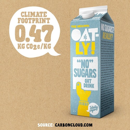Oatly Oat Drink No Sugar Chilled 1L thumbnail 2