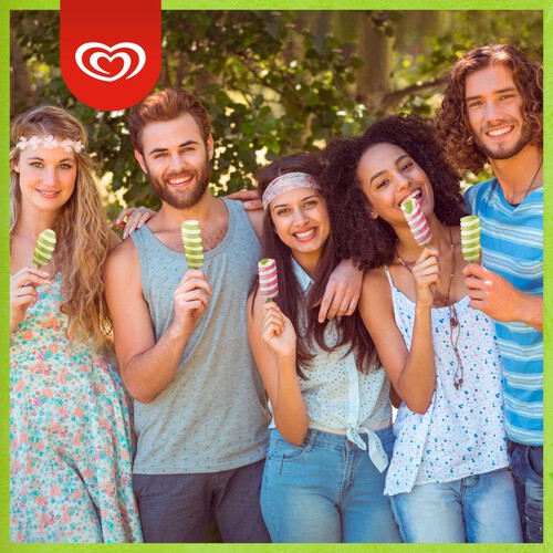 Twister Mini Pineapple,Lemon-Lime & Strawberry Ice Lollies thumbnail 3