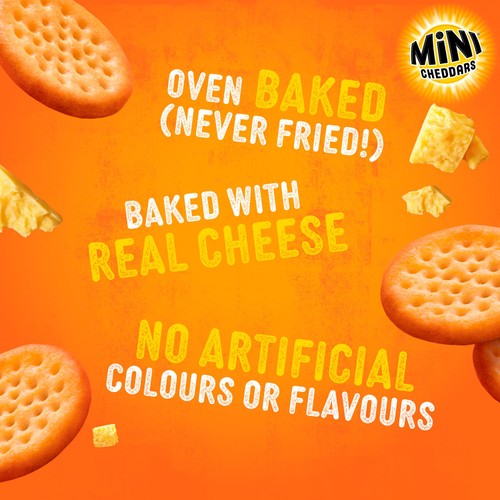Jacob's Mini Cheddars Original Multipack Snacks 12 Pack thumbnail 5