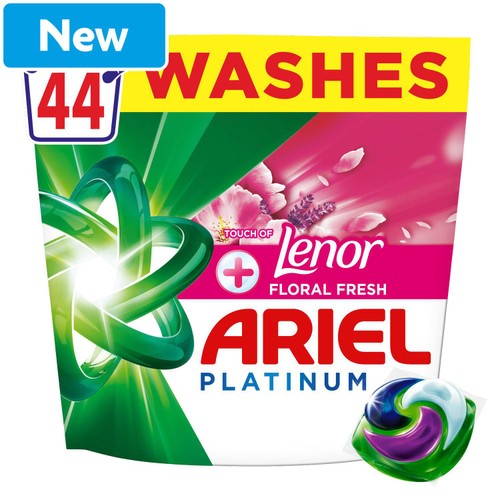 Ariel Platinum + Lenor All-In-1 Washing Capsules