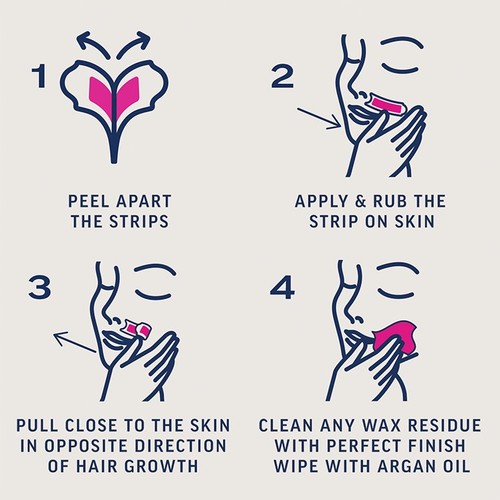 Veet Expert Wax Strips Face Sensitive thumbnail 2