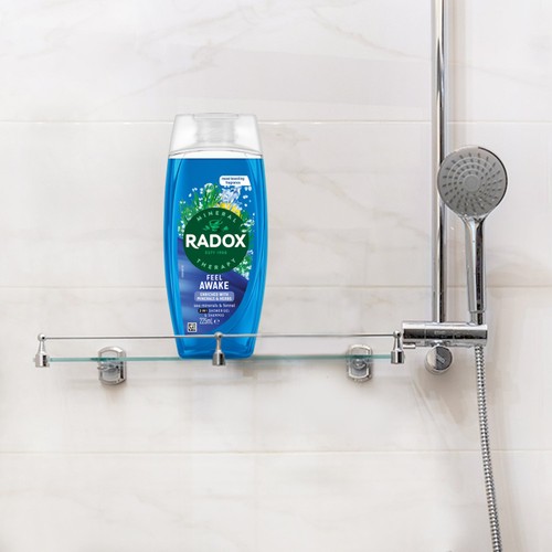 Radox Feel Awake Mood Boosting Shower Gel & Shampoo  225ml thumbnail 4
