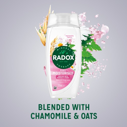 Radox Feel Moisturised Mood Boosting Shower Gel  225ml thumbnail 2