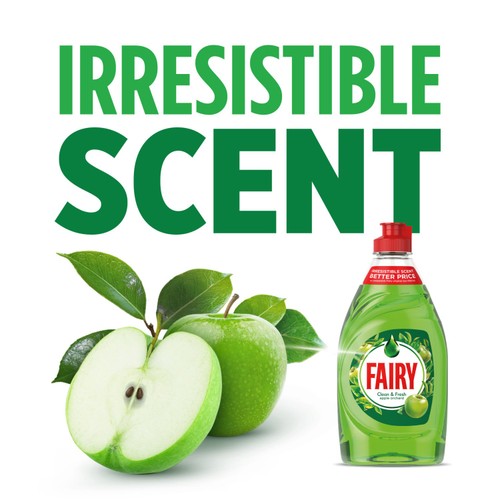 Fairy Clean & Fresh Apple Washing Up Liquid thumbnail 3