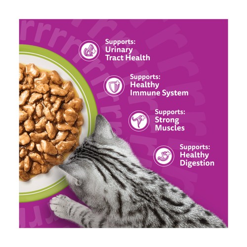 Whiskas Senior 7+ Mixed Menu Wet Cat Food Pouches in Gravy 12 x 85g thumbnail 5