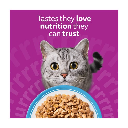 Whiskas 1+ Fish Favourites Adult Wet Cat Food Pouches in Jelly thumbnail 3